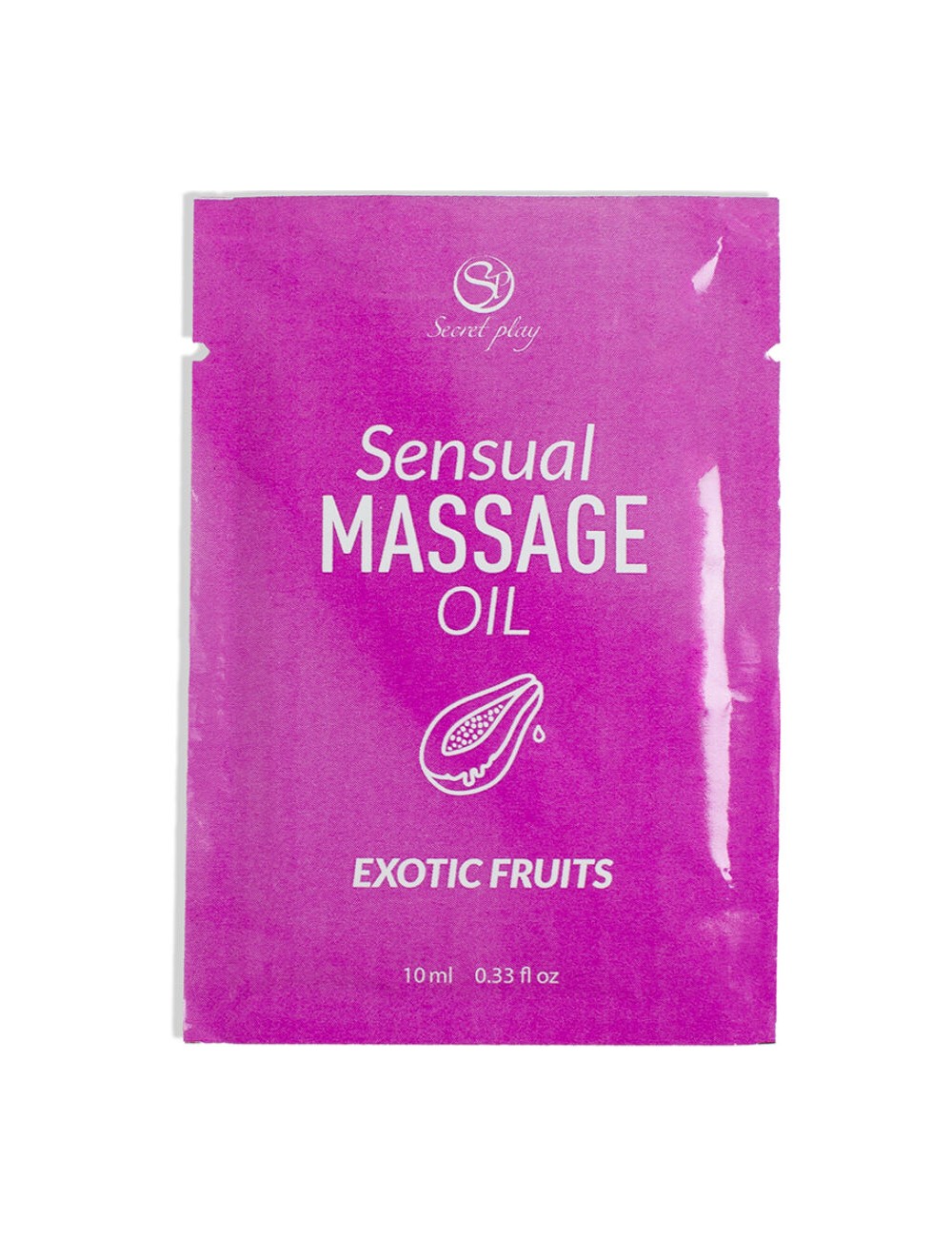 SECRETPLAY - OLIO DA MASSAGGIO MONODOSE AI FRUTTI ESOTICI 10 ML SECRETPLAY - OLIO DA MASSAGGIO MONODOSE AI FRUTTI ESOTICI 10 ML