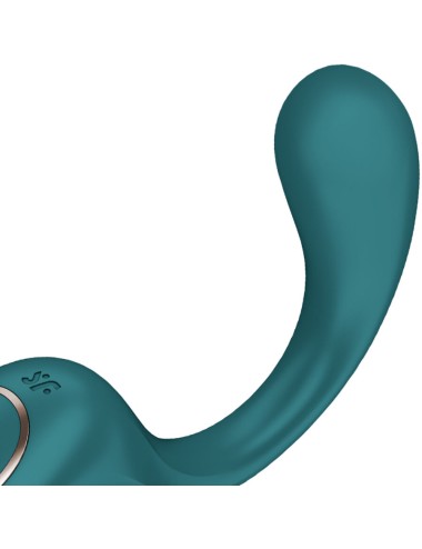 SATISFYER - G PER FODDES 2 VIBRATORE CONIGLIO VERDE BOTTIGLIA