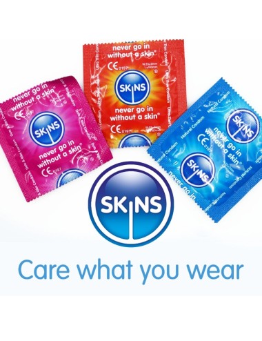 SKINS - CONFEZIONE ASSORTITA DI PREMIUM CONSERVANTI 16 PEZZI