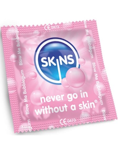 SKINS - BUBBLEGUM PREMIUM CONDOM CONFEZIONE DA 4