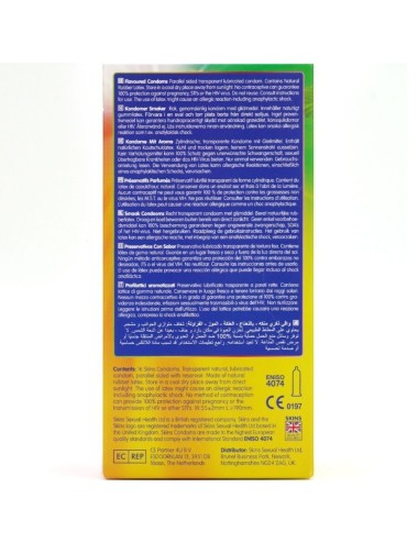 SKINS - PRESERVATIVI MULTIGUSTO PREMIUM CONFEZIONE DA 16