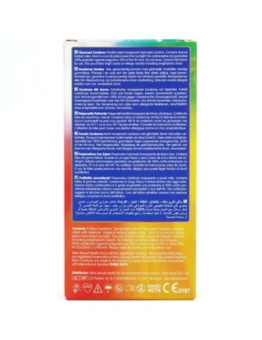 SKINS - PRESERVATIVI MULTIGUSTO PREMIUM CONFEZIONE DA 8