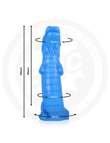 EPIC - DILDO NAGA DRAGO CELESTE