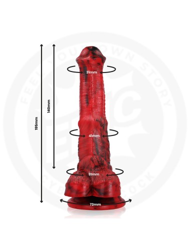 EPICO - DILDO VULCANUS NOTTE DRAGO