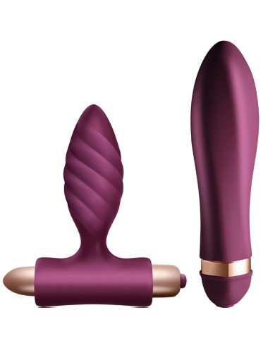 CLIMAXIMUM - DESIRE KIT VIBRATORE TWISTED + PLUG ANALE
