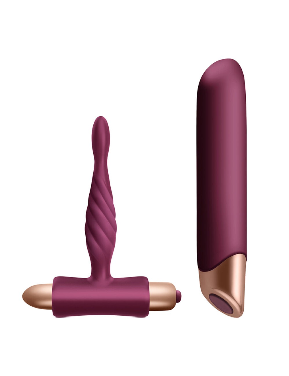 CLIMAXIMUM - KIT RAPTURE VIBRATORE CLASSICO + PLUG ANALE PER PRINCIPIANTI CLIMAXIMUM - KIT RAPTURE VIBRATORE CLASSICO + PLUG ANALE PER PRINCIPIANTI