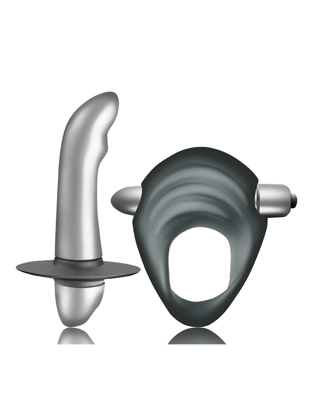 CLIMAXIMUM - ENTICE KIT ANELLO PER IL PENE + VIBRATORE PER LA PROSTATA PER PRINCIPIANTI CLIMAXIMUM - ENTICE KIT ANELLO PER IL PENE + VIBRATORE PER LA PROSTATA PER PRINCIPIANTI