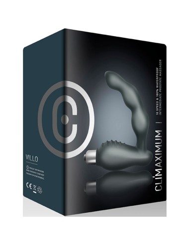 CLIMAXIMUM - VIBRATORE PROSTATICO A GRADINI VILLO