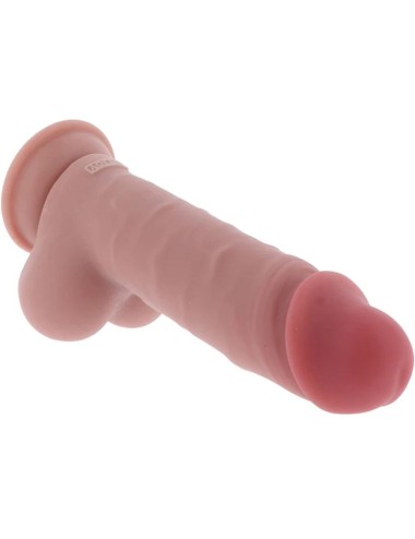 GET REAL - PENE REALISTICO DELUXE CON TESTICOLI EXTRA SPESSI 20 CM