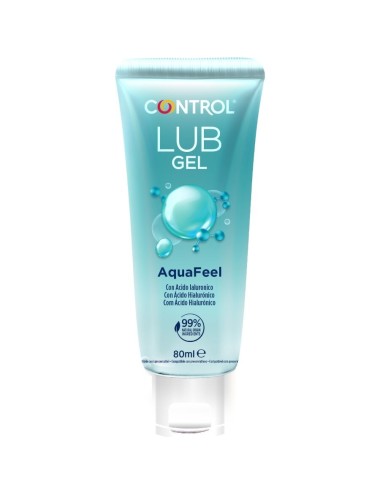 CONTROL - LUBRIFICANTE AQUAFEEL CON ACIDO IALURONICO 80 ML