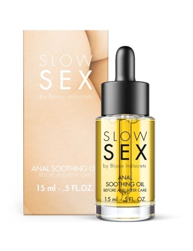 BIJOUX INDISCRETS - OLIO ANALE LENITIVO SLOW SEX 15 ML