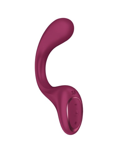SATISFYER - G PER DEA 2 VIBRATORE CONIGLIO BOTTIGLIA BORDEAUX