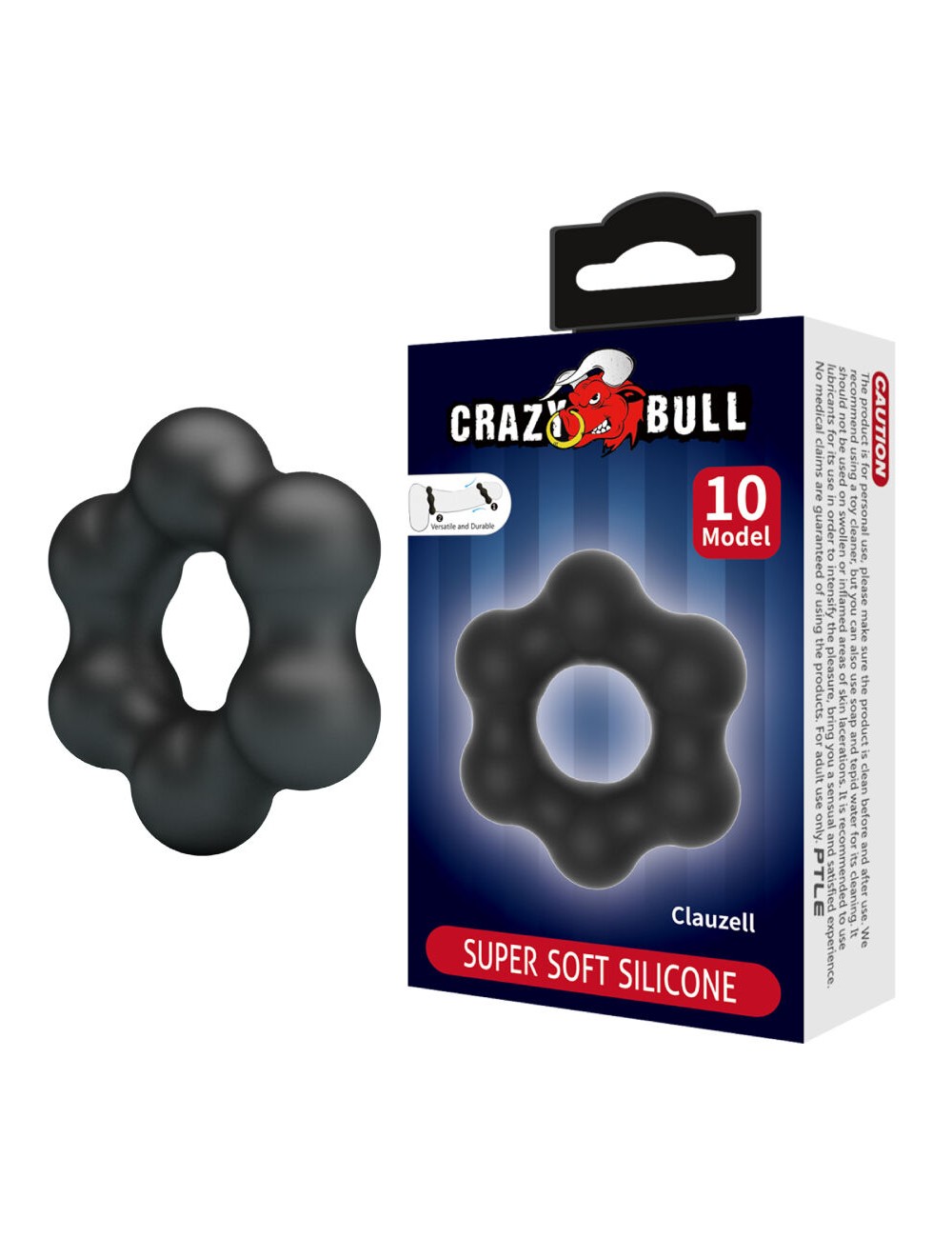 CRAZY BULL - ANELLO IN SILICONE CLAUZELL MODELLO 10
