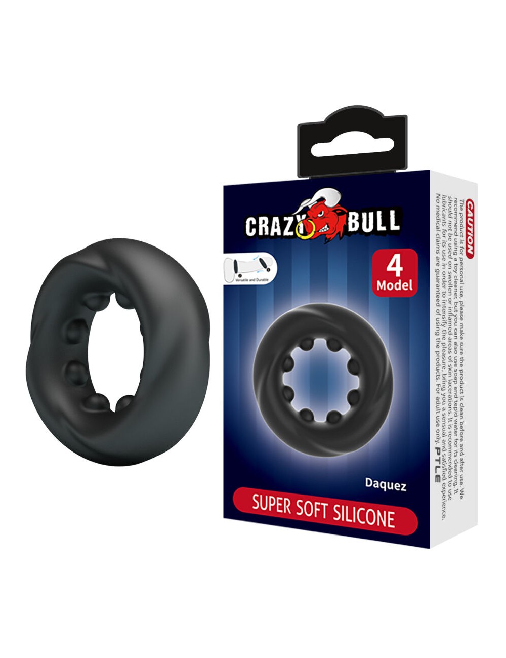 CRAZY BULL - ANELLO IN SILICONE DAQUEZ MODELLO 4