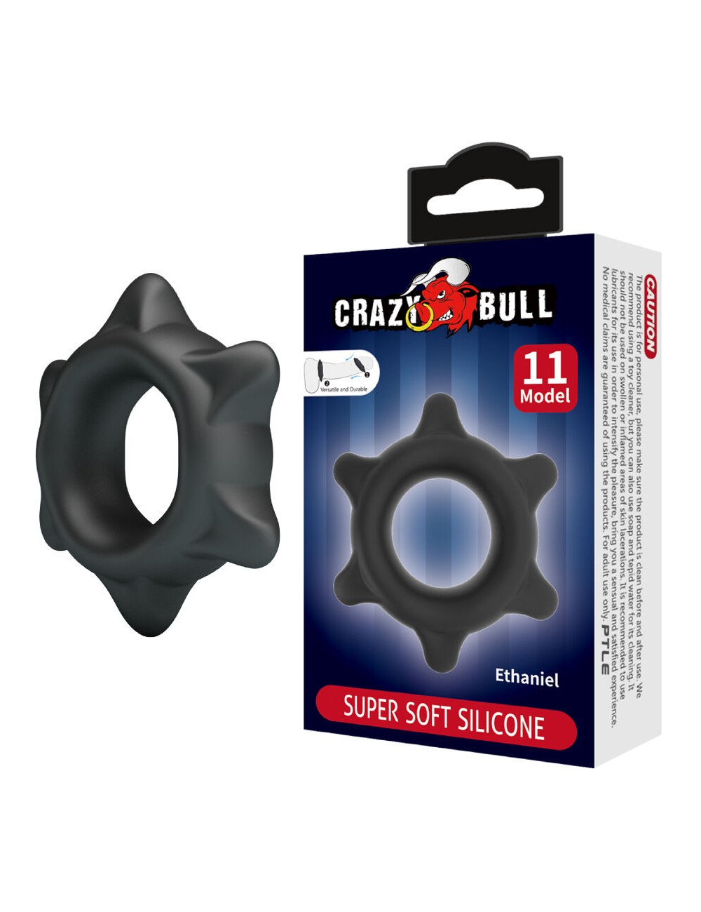 CRAZY BULL - ANELLO IN SILICONE ETHANIEL MODELLO 11