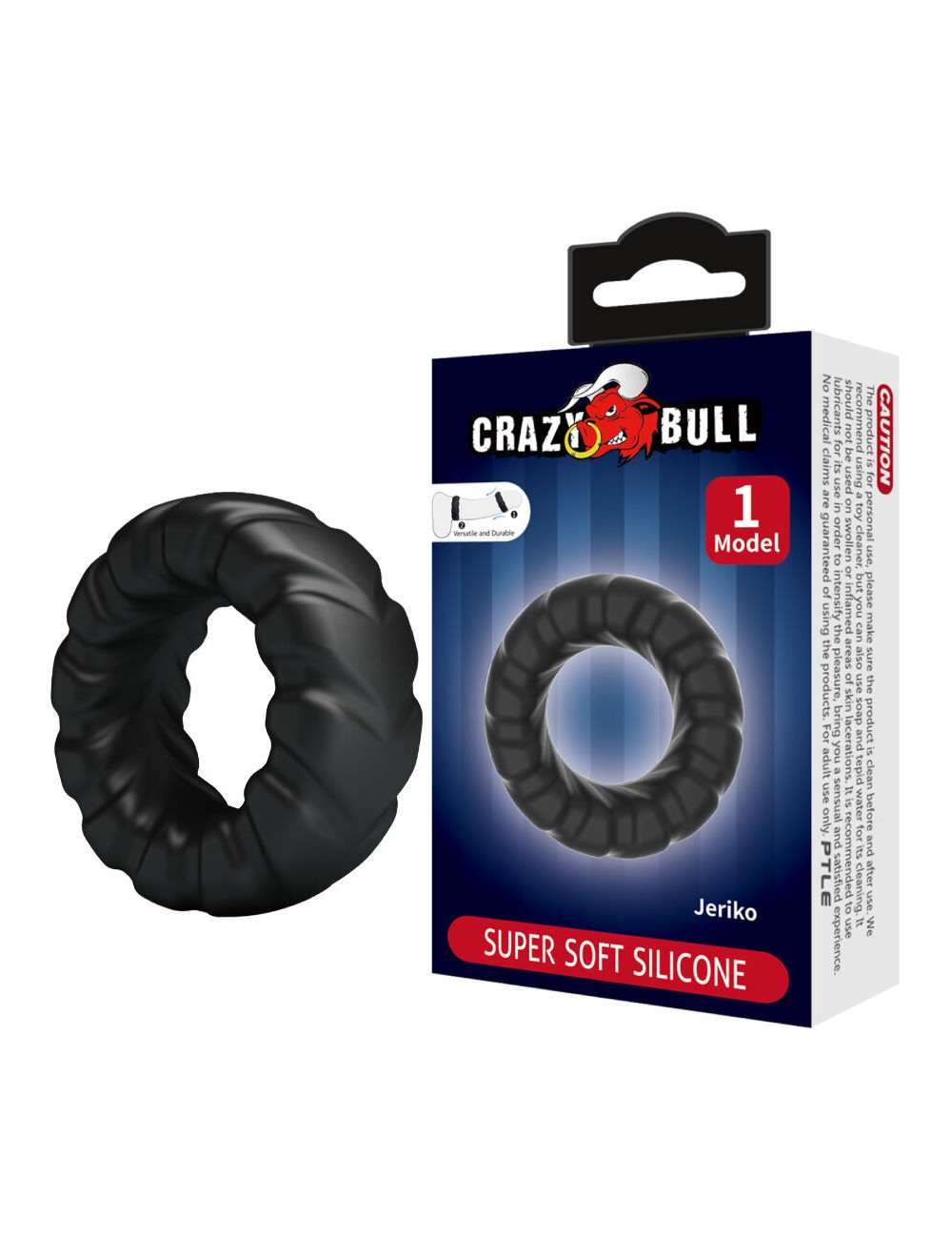 CRAZY BULL - ANELLO IN SILICONE JERIKO MODELLO 1