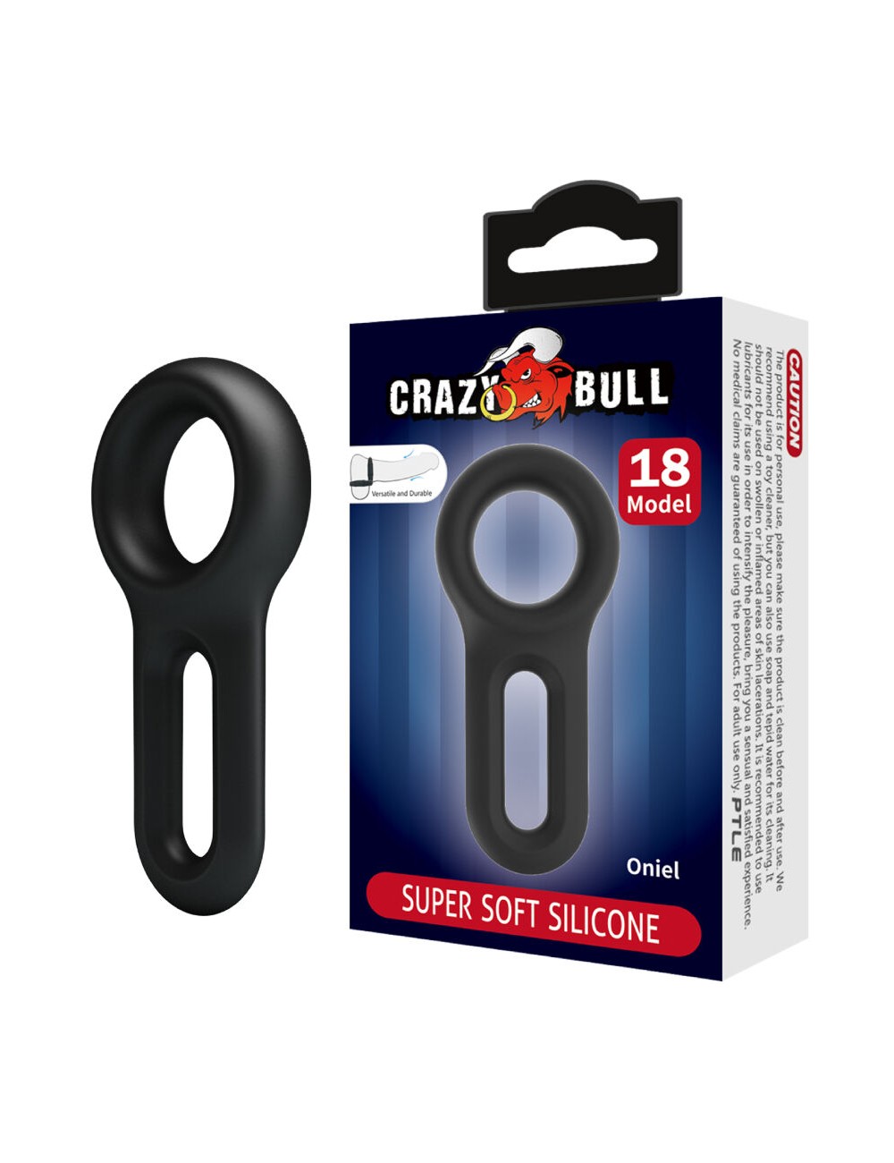 CRAZY BULL - ANELLO IN SILICONE ONIEL MODELLO 18