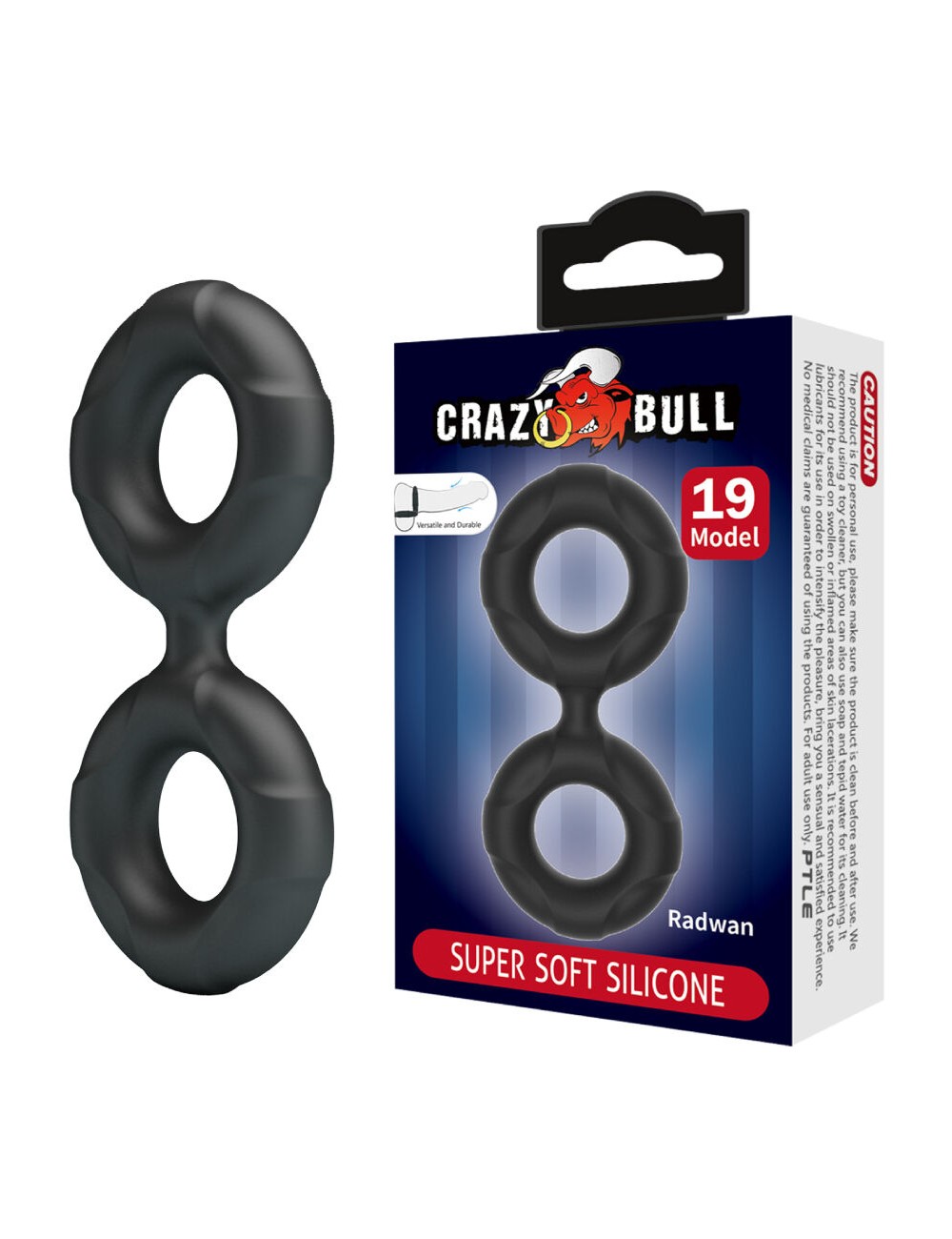CRAZY BULL - RADWAN DOPPIO ANELLO IN SILICONE MODELLO 19