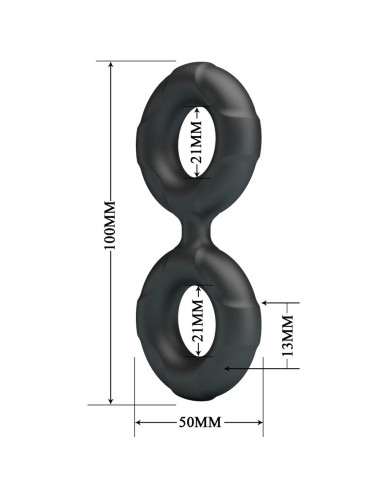 CRAZY BULL - RADWAN DOPPIO ANELLO IN SILICONE MODELLO 19