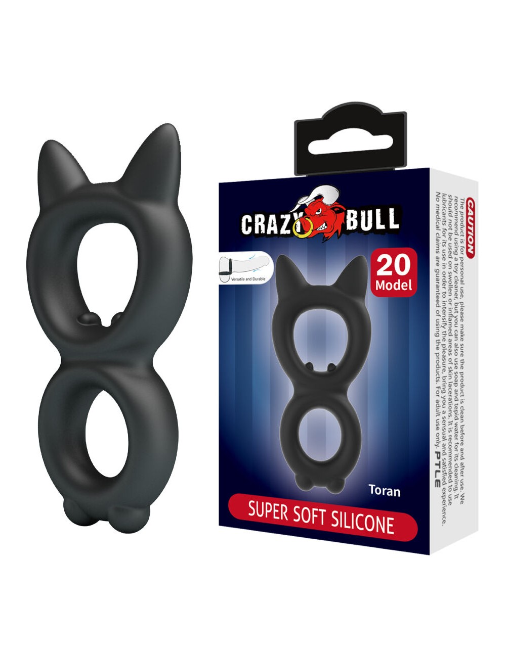 CRAZY BULL - TORAN DOPPIO ANELLO IN SILICONE MODELLO 20
