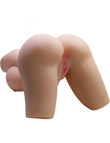 CRAZY BULL - LILY TORSO FEMMINILE REALISTICO VAGINA E ANALE 4 KG