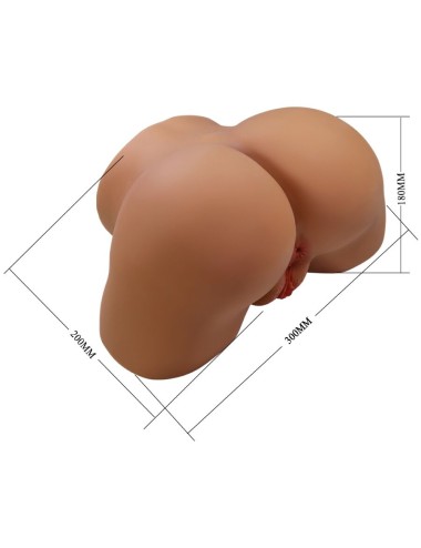 CRAZY BULL - GERIANN VIBRATORE E SUCCHIATORE REALISTICO PER POLSO FEMMINILE CON SUONO 5,5 KG