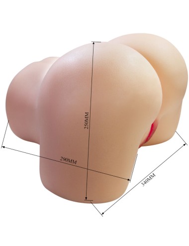 CRAZY BULL - JULIA REALISTICA FEMMINILE SEDERE VAGINA E ANALE 11 KG