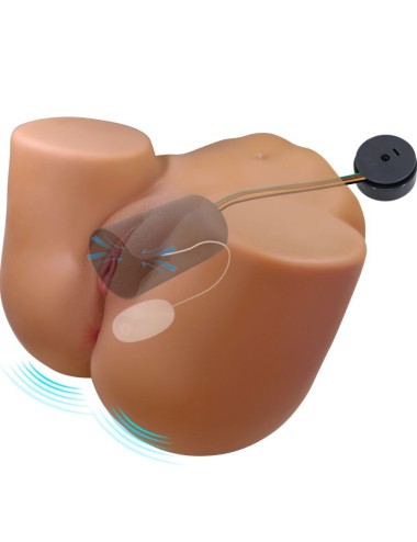 CRAZY BULL - WENDY VIBRATORE E SUCCHIATORE REALISTICO PER POLSO FEMMINILE CON SUONO 11 KG