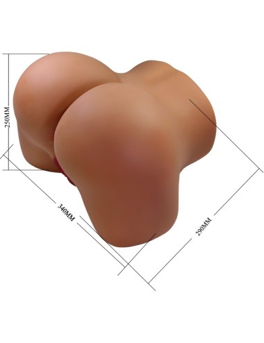 CRAZY BULL - WENDY VIBRATORE E SUCCHIATORE REALISTICO PER POLSO FEMMINILE CON SUONO 11 KG