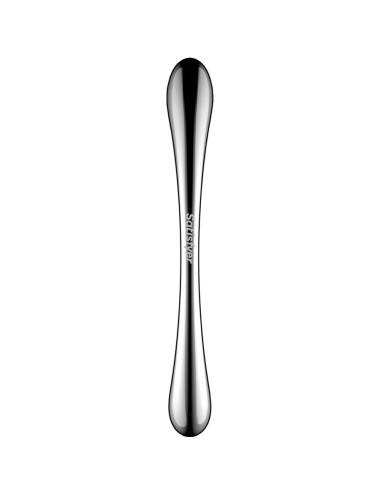 SATISFYER - DILDO A DOPPIA ESTREMITÀ IN ACCIAIO INOX COSMIC CREST 1