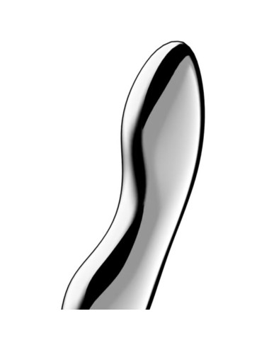 SATISFYER - DILDO A DOPPIA ESTREMITÀ IN ACCIAIO INOX COSMIC CREST 2