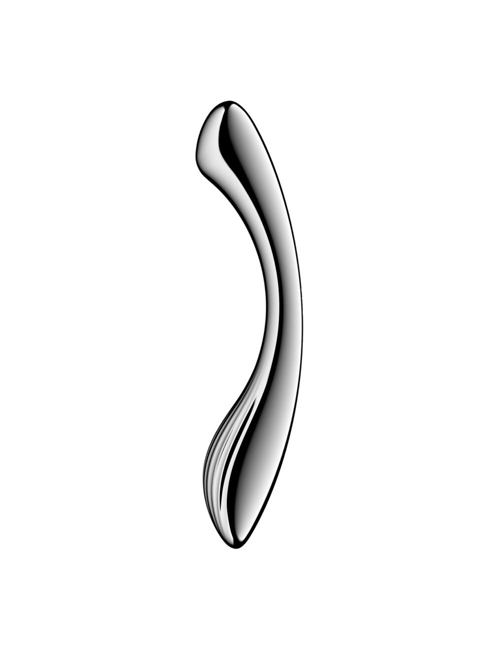 SATISFYER - DILDO A DOPPIA ESTREMITÀ IN ACCIAIO INOX PURE GRAVITY 1