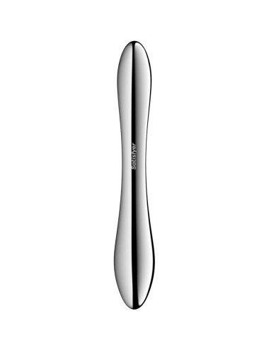 SATISFYER - DILDO A DOPPIA ESTREMITÀ IN ACCIAIO INOX PURE GRAVITY 1