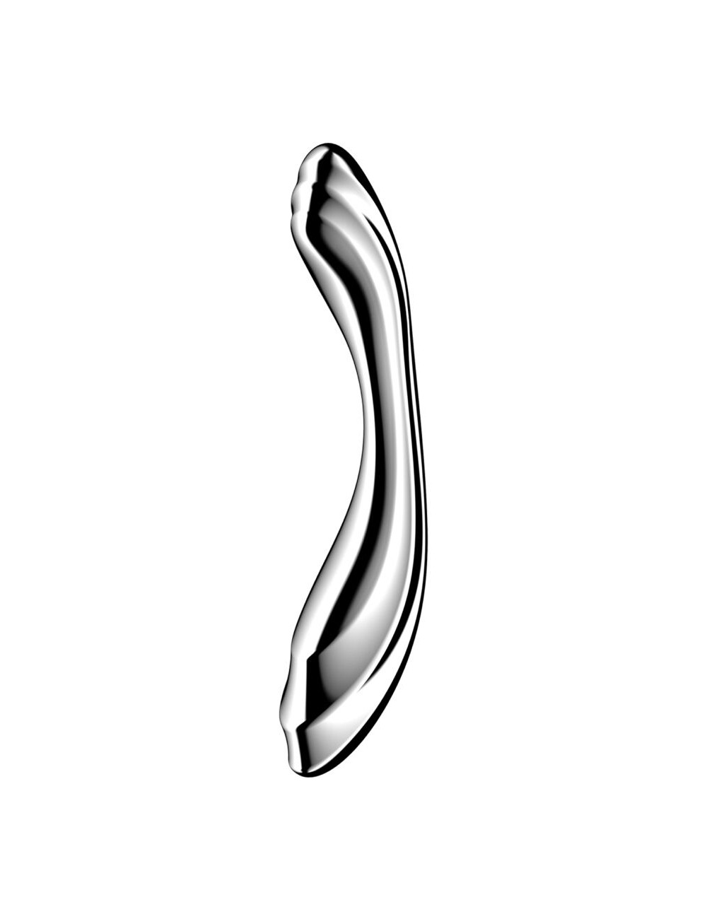 SATISFYER - DILDO A DOPPIA ESTREMITÀ IN ACCIAIO INOX PURE GRAVITY 2