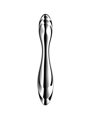 SATISFYER - DILDO A DOPPIA ESTREMITÀ IN ACCIAIO INOX PURE GRAVITY 2