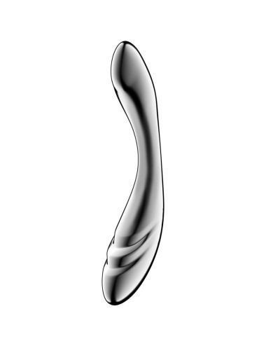 SATISFYER - DILDO A DOPPIA ESTREMITÀ IN ACCIAIO INOX PURE GRAVITY 3