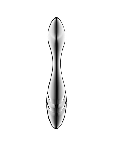 SATISFYER - DILDO A DOPPIA ESTREMITÀ IN ACCIAIO INOX PURE GRAVITY 3