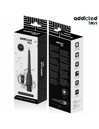 ADDICTED TOYS - PULITORE ANALE CON ADATTATORE UNIVERSALE MODELLO 1