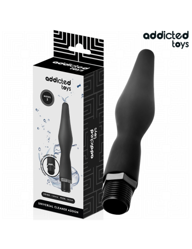 ADDICTED TOYS - PULITORE ANALE CON ADATTATORE UNIVERSALE MODELLO 2