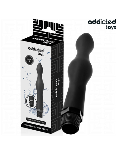 ADDICTED TOYS - PULITORE ANALE CON ADATTATORE UNIVERSALE MODELLO 3