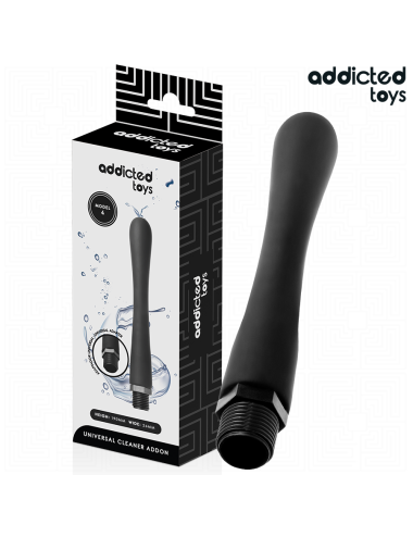 ADDICTED TOYS - PULITORE ANALE CON ADATTATORE UNIVERSALE MODELLO 4