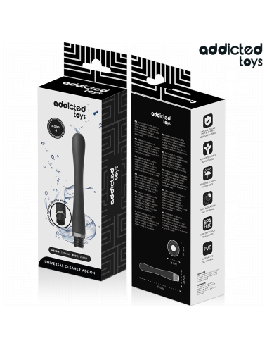 ADDICTED TOYS - PULITORE ANALE CON ADATTATORE UNIVERSALE MODELLO 4