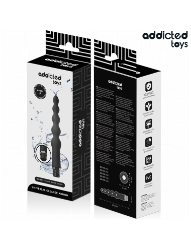 ADDICTED TOYS - PULITORE ANALE CON ADATTATORE UNIVERSALE MODELLO 5