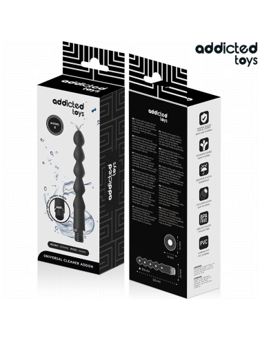 ADDICTED TOYS - PULITORE ANALE CON ADATTATORE UNIVERSALE MODELLO 6