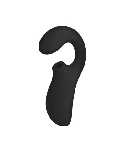 LELO - MASSAGGIATORE STIMOLAZIONE DOPPIA ASPIRAZIONE ENIGMA NERO