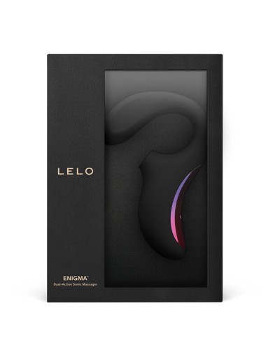 LELO - MASSAGGIATORE STIMOLAZIONE DOPPIA ASPIRAZIONE ENIGMA NERO