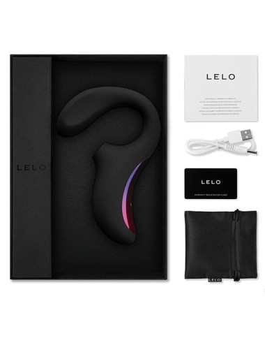 LELO - MASSAGGIATORE STIMOLAZIONE DOPPIA ASPIRAZIONE ENIGMA NERO