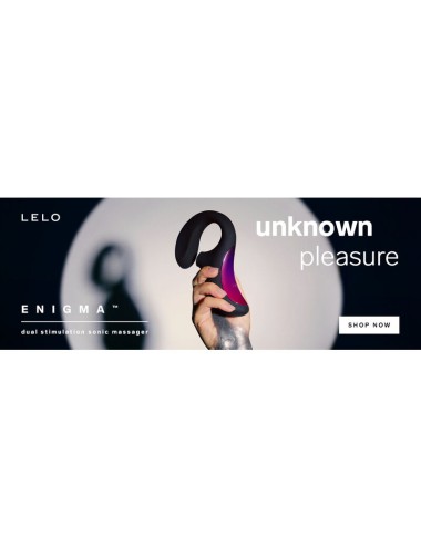LELO - MASSAGGIATORE STIMOLAZIONE DOPPIA ASPIRAZIONE ENIGMA NERO