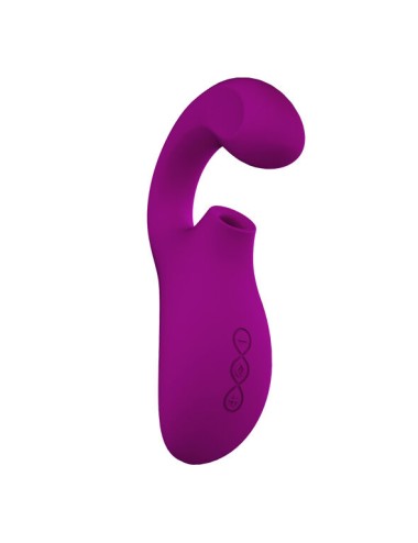 LELO - ENIGMA MASSAGGIATORE A DOPPIA ASPIRAZIONE ROSA PROFONDA