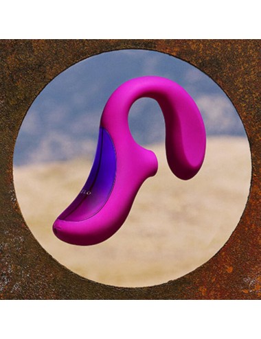 LELO - ENIGMA CRUISE MASSAGGIATORE SONICO A DOPPIA STIMOLAZIONE DEEP ROSE